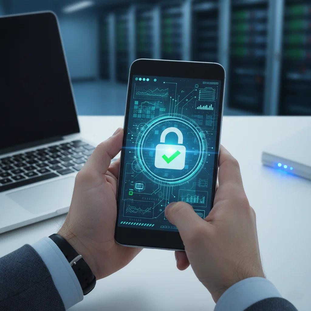 Secure banking technology with encryption
